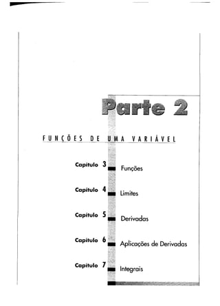 Calculo funçoes de uma e varias variaveis