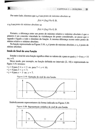 Calculo funçoes de uma e varias variaveis