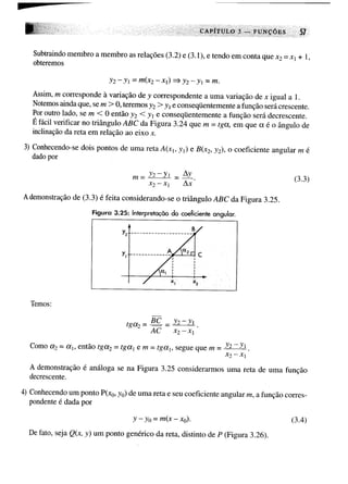 Calculo funçoes de uma e varias variaveis