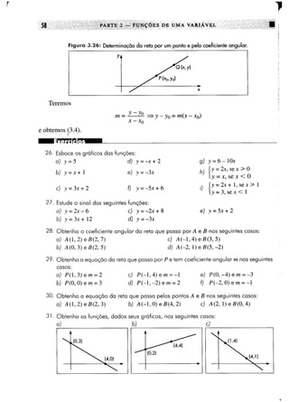 Calculo funçoes de uma e varias variaveis