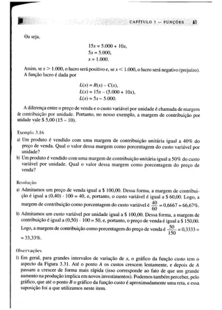 Calculo funçoes de uma e varias variaveis