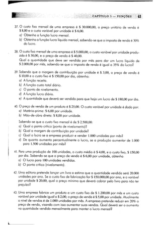Calculo funçoes de uma e varias variaveis