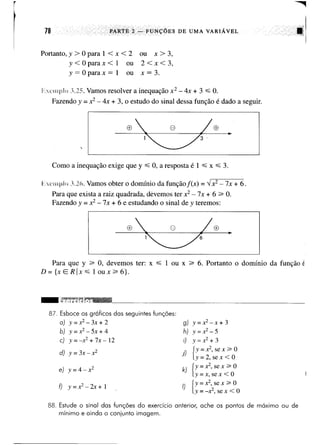Calculo funçoes de uma e varias variaveis