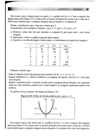 Calculo funçoes de uma e varias variaveis
