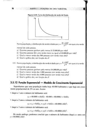 Calculo funçoes de uma e varias variaveis