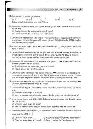 Calculo funçoes de uma e varias variaveis
