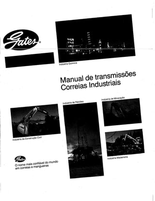 Manual de transmissão de correias industriais Gates