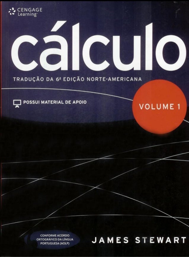 Calculo Volume 1 James Stewart Pdf 6 Edição Calculo I James Stewart 6ª Edicao