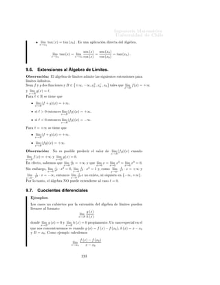 ÁÒ Ò Ö Å Ø Ñ Ø 
                                                                                       ÍÒ Ú Ö×                  Ð
                      2
                x
¿ º            l´
                ım = 1º
           x→+∞ ex
                x
¿ º         l´
             ım
           x→+∞ ex
                   = 0º

                                   xn
¿ º              Ó   n ∈ Æ¸ l´
                             ım
                              x→+∞ ex
                                      = +∞º

                                   xn
 ¼º              Ó   n ∈ Æ¸ l´
                             ım
                              x→+∞ ex
                                      = 0º

                     x
 ½º            l´
                ım      = 1º
           x→+∞      ex
                x2
 ¾º            l´
                ım
           x→+∞ ex
                   = 0º

 ¿º        Ë    f    ×Ø 