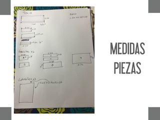 MEDIDAS
PIEZAS
 