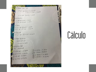 Cálculo
 