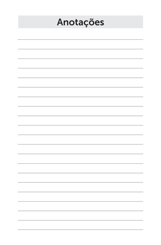 Anotações
 