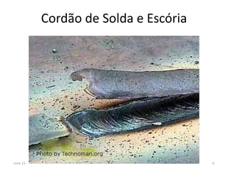 Cordão de Solda e Escória
June 15 6
 