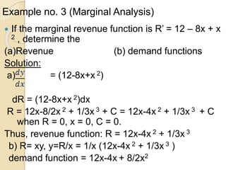 Problem Application of Antiderivatives | PPTX