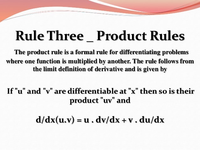 the significance of the chain rule in the differential calculus Differential calculus chapter 4: basic differentiation rules section 4: the chain rule page 1 roberto’s notes on differential calculus. the significance of the chain rule in the differential calculus Differential calculus chapter 4: basic differentiation rules section 4: the chain rule page 1 roberto’s notes on differential calculus.