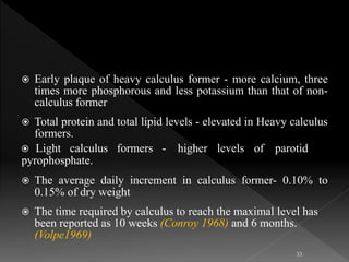 Calculus (Classification, composition, microbiology etc.pptx