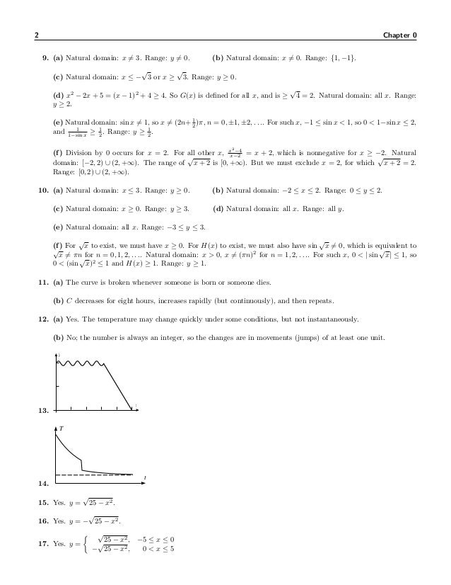 Calculus Early Transcendentals 10th Edition Anton Solutions Manual