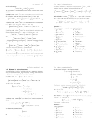 Comprehensive Techniques of Integration in Calculus: Substitution and ...