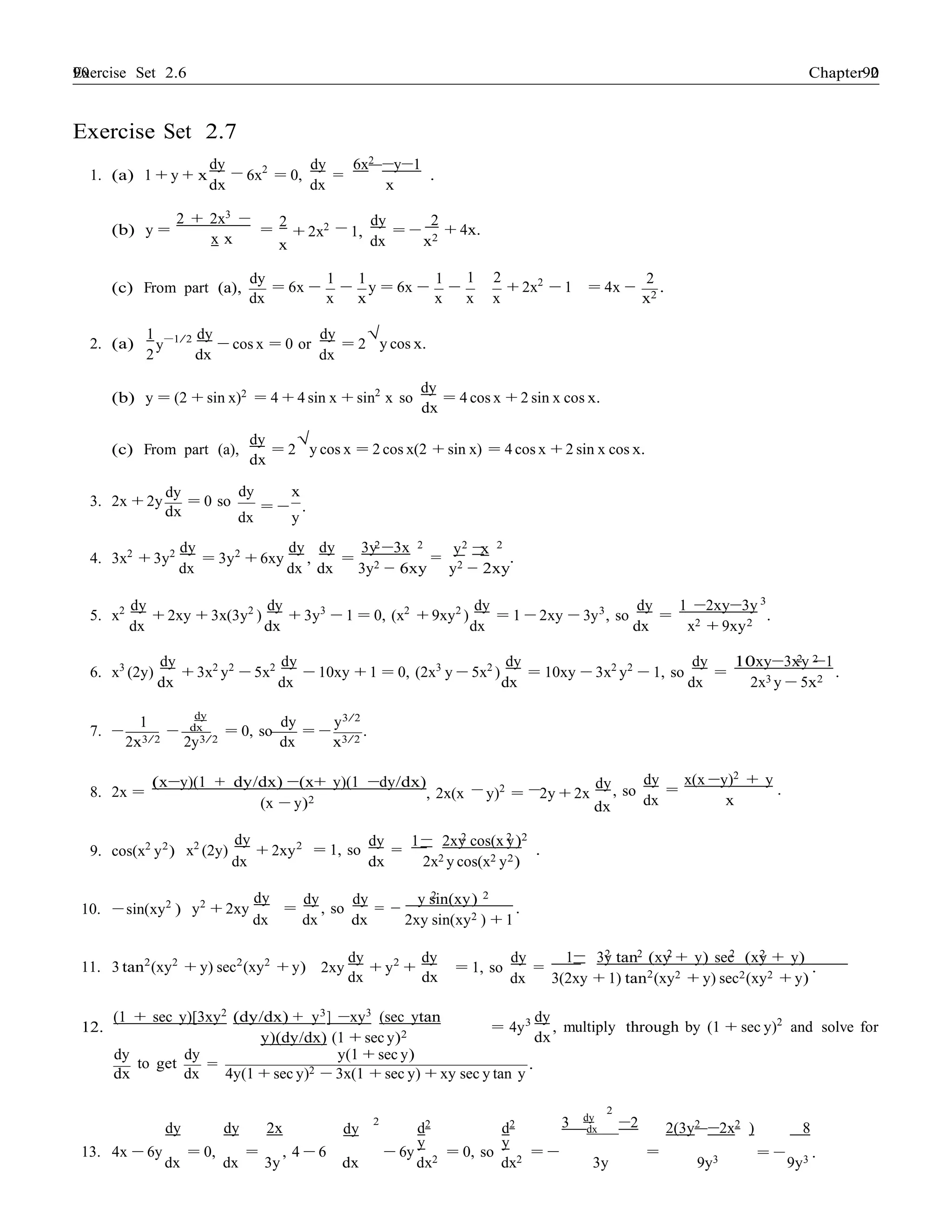 Calculus 10th edition anton solutions manual | PDF