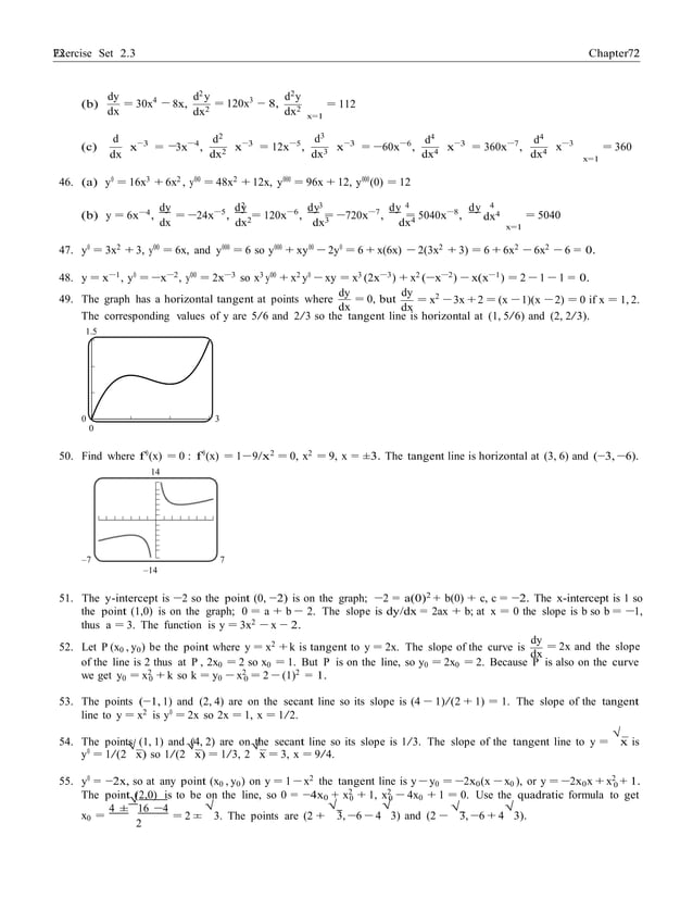 Calculus Anton Bivens Davis 10th Edition Solutions Calculus 10th edition anton solutions manual | PDF