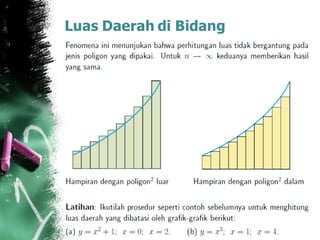 Luas Daerah di Bidang
 