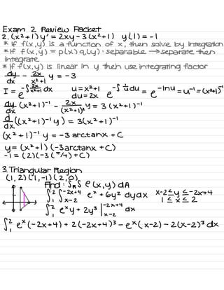 Calculus B Notes Notre Dame