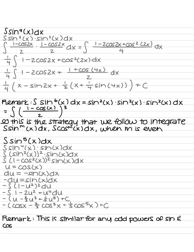 Calculus B Notes Notre Dame