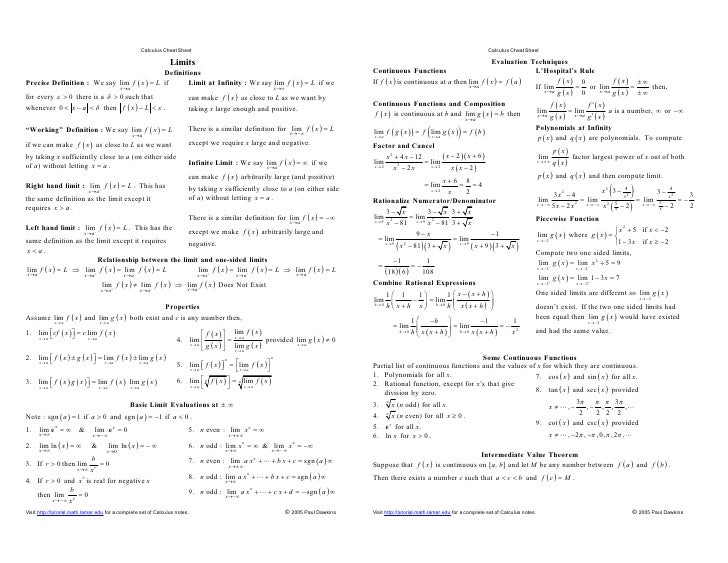 Calculus cheat sheet_all_reduced