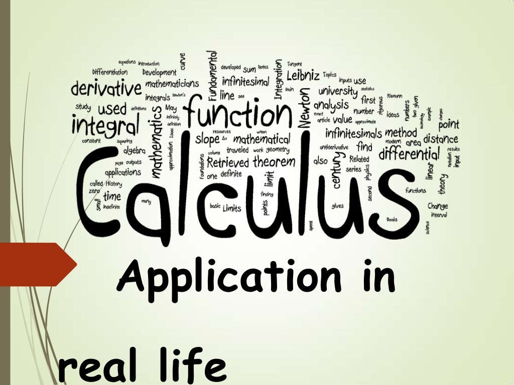 Calculus in real life