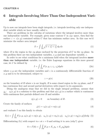 Calculus of variations & solution manual russak | PDF