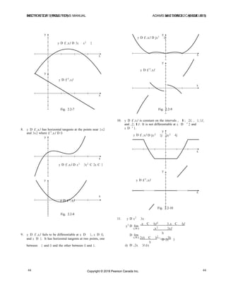 Calculus several variables canadian 9th edition adams solutions manual ...