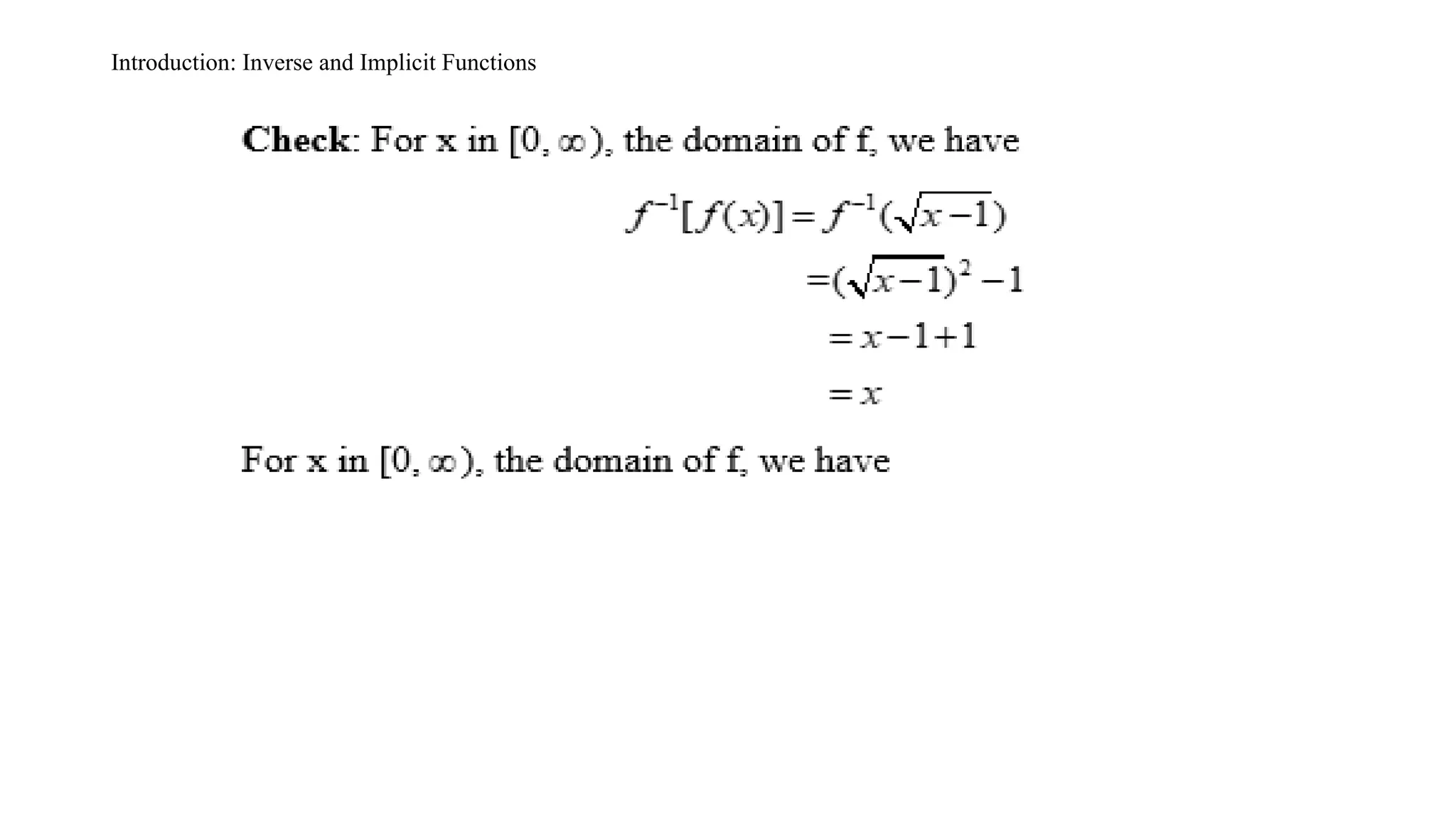 Introduction: Inverse and Implicit Functions
 