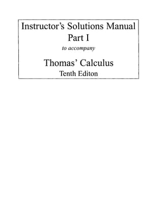 thomos Calculus solution