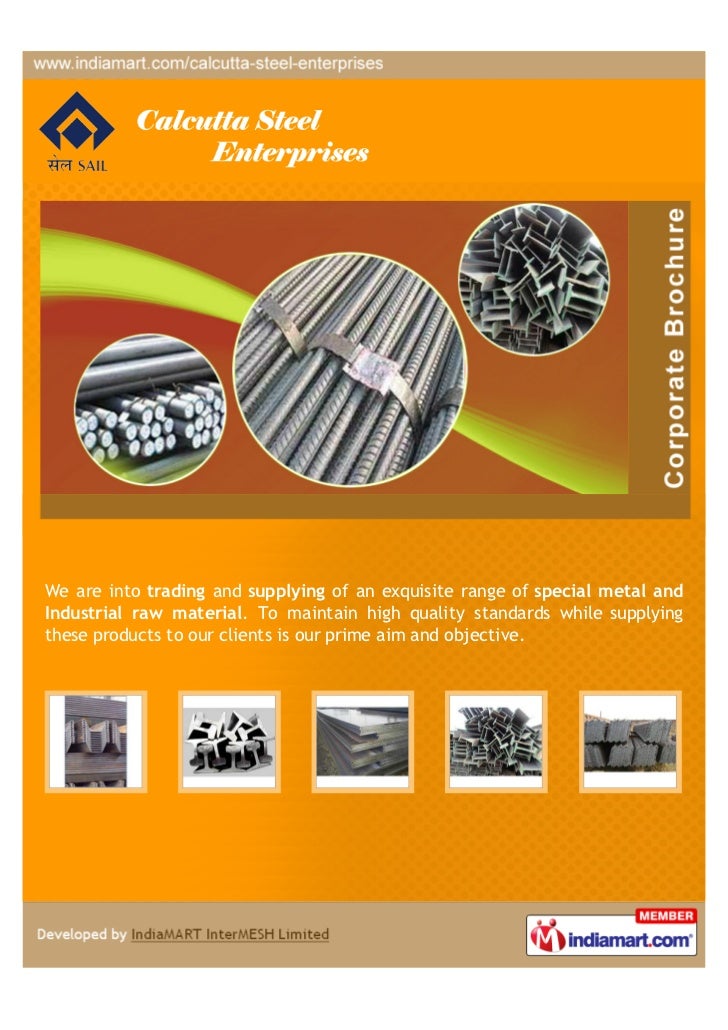 Calcutta Steel Enterprises, Kolkata, Industrial raw material