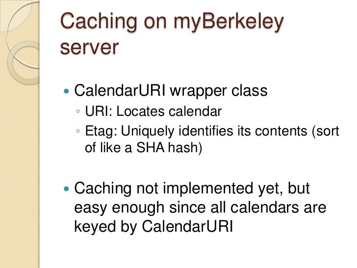 Integrating Bedework, a CalDAV Calendar Server, into OAE