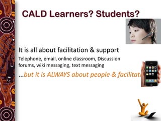 Presentation on Audio Tools for CALD learners