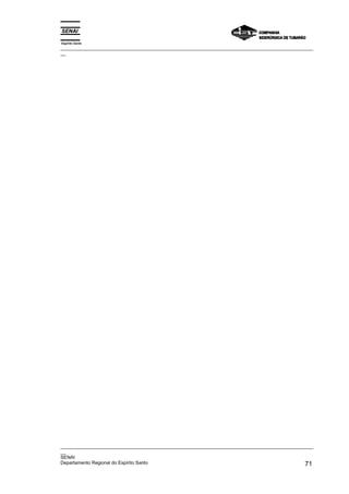 Espírito Santo
_________________________________________________________________________________________________
__
_________________________________________________________________________________________________
__
SENAI
Departamento Regional do Espírito Santo 71
 