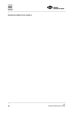 Espírito Santo
_________________________________________________________________________________________________
__
_________________________________________________________________________________________________
__
CST
78 Companhia Siderúrgica de Tubarão
DESENVOLVIMENTO DO GOMO A
 