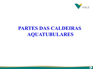 80
PARTES DAS CALDEIRAS
AQUATUBULARES
 