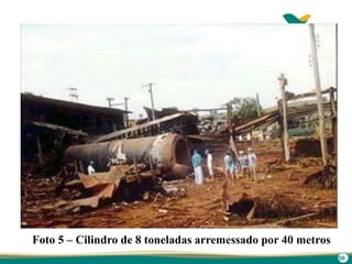 56
Foto 5 – Cilindro de 8 toneladas arremessado por 40 metros
 