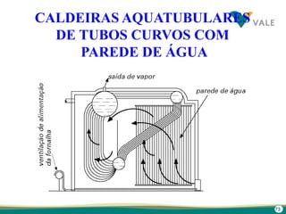 73
CALDEIRAS AQUATUBULARES
DE TUBOS CURVOS COM
PAREDE DE ÁGUA
 