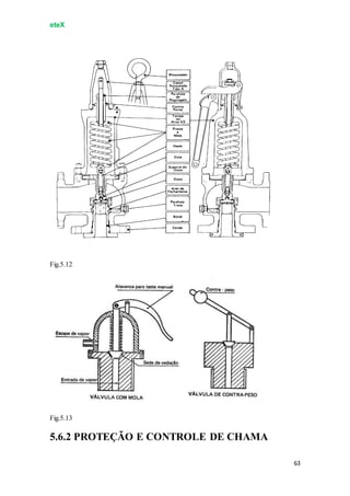 eteX
63
Fig.5.12
Fig.5.13
5.6.2 PROTEÇÃO E CONTROLE DE CHAMA
 
