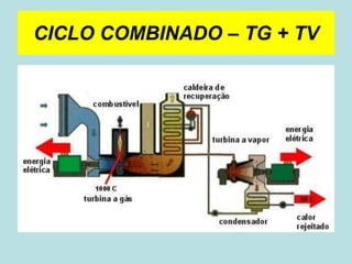 CICLO COMBINADO – TG + TV
 