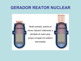 GERADOR REATOR NUCLEAR
 