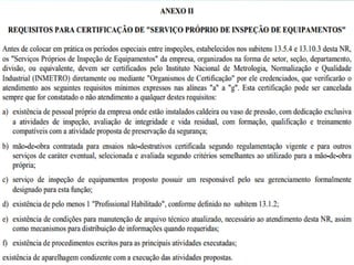 Caldeiras e vasos de pressão