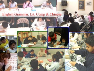 English Grammar, Lit, Comp & Chinese    
