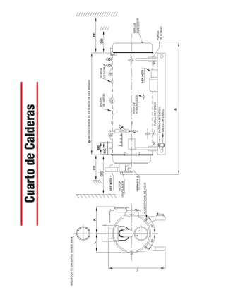 CuartodeCalderas
L
45°45°
BRIDADUCTOSALIDADEGASES300#
ALIMENTACIONDEAGUA
K
**MOTOR
VENTILADOR
VERNOTA2
VERNOTA1
GG
A
EE
B(MEDIDODESDEELEXTERIORDELASBRIDAS)
BB
FF
DDSALIDA
DEVAPOR
AGUADE
ALIMENTACION
PURGADEFONDO
ENTRADADEDIESEL
PURGA
DEFONDO
MIRILLA
POSTERIOR
SALIDADEDIESEL
VERNOTA3
PURGA
CONTINUACC
 