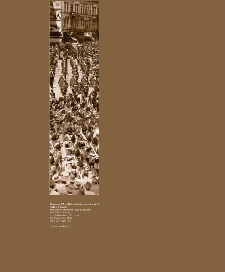 Calea Victoriei In Perioada Interbelica