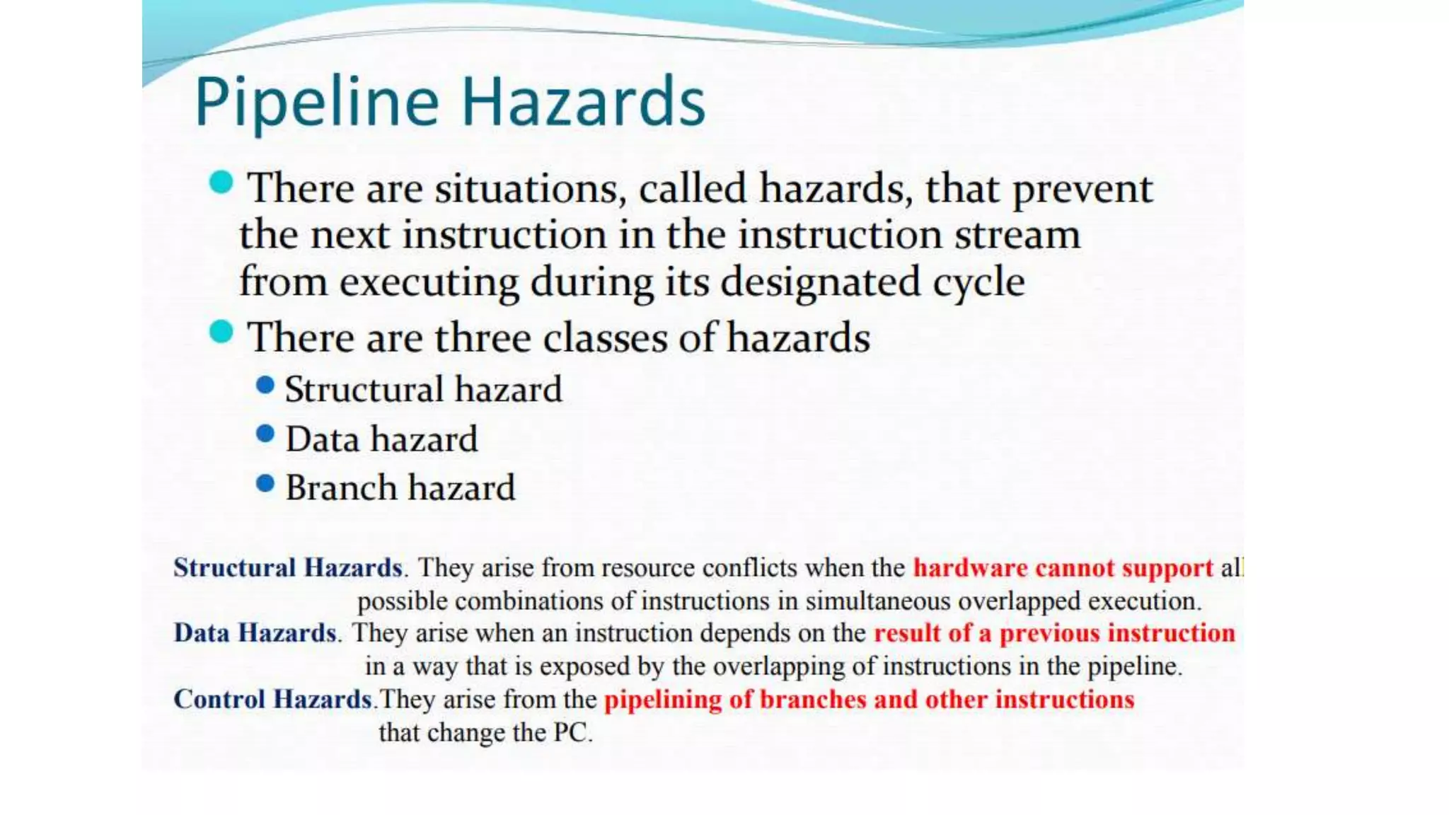 Pipeline Computer Architecture