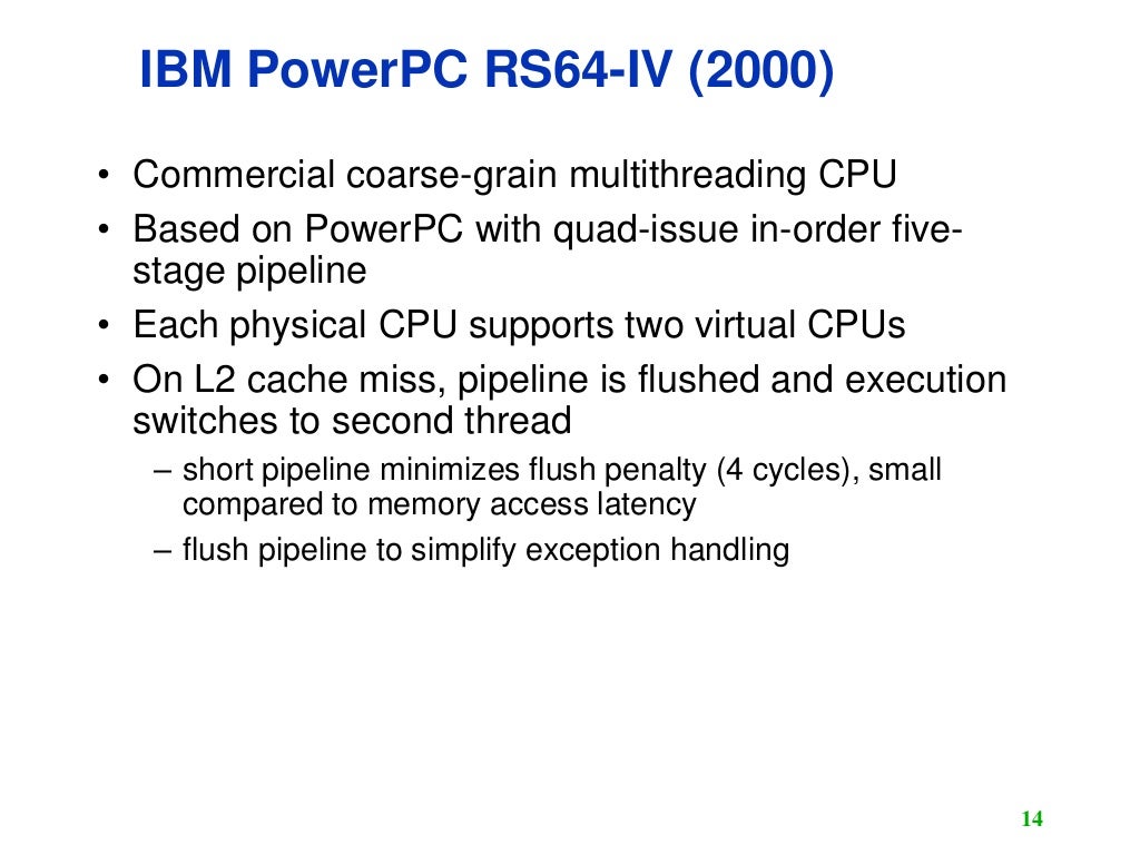 Multithreading computer architecture